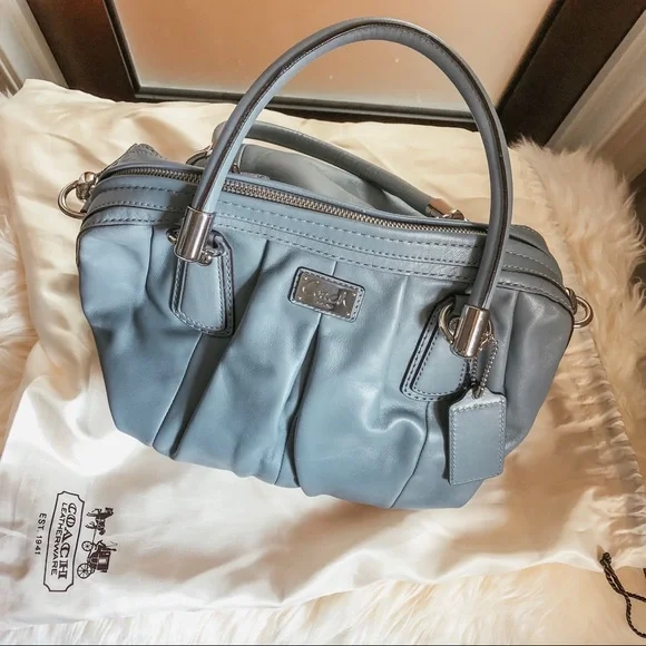 Coach Leather Chain Purse - Picture 5 of 5